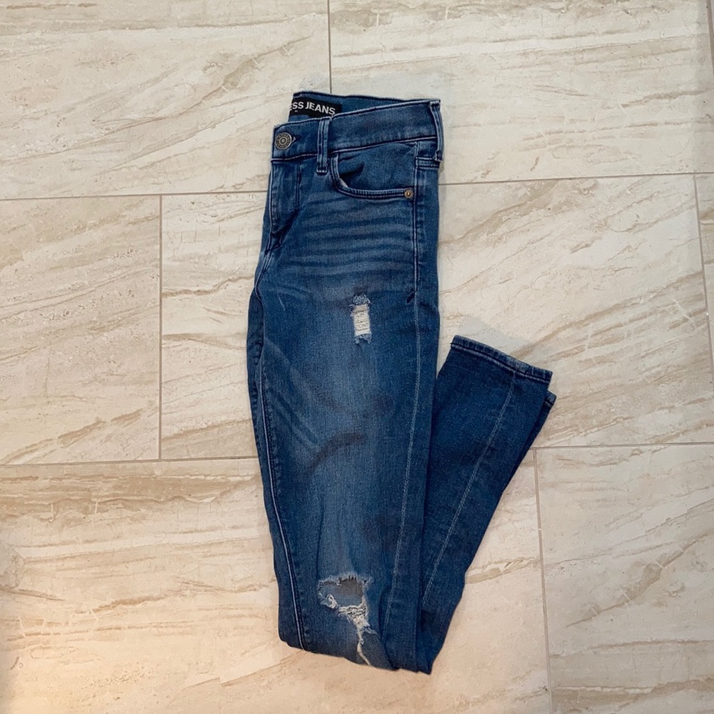 Express Ultimate Stretch Mid Rise Jean Jegging